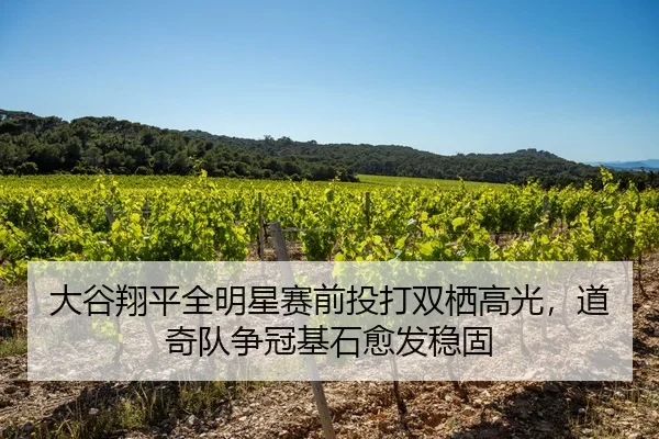 大谷翔平全明星赛前投打双栖高光，道奇队争冠基石愈发稳固